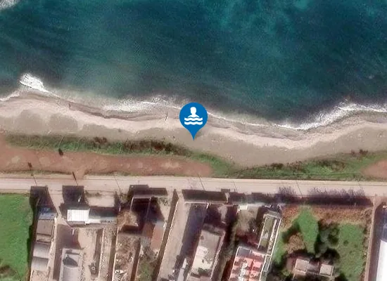 Satellite image of FOGNA BARI ORIENTALE 500 MT NORD