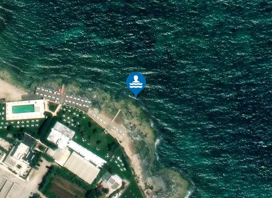 Satellite image of CAMPING CALORIA