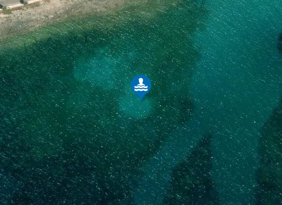 Satellite image of SPIAGGIA LIBERA TORRE COLUMENA