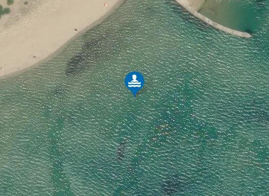 Satellite image of FOCE FIUME LENNE