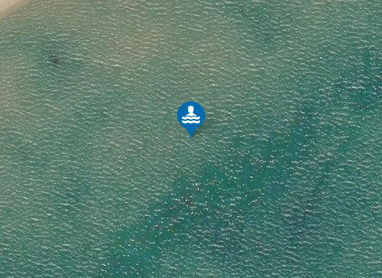 Satellite image of FOCE FIUME LATO