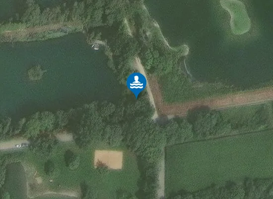 Satellite image of BADESEE LECHFELD AINDLING NORDUFER