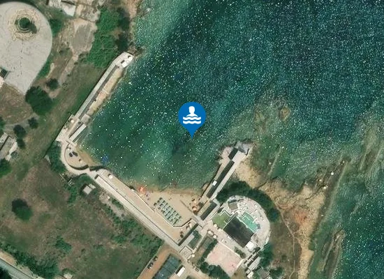Satellite image of MATERDOMINI SPIAGGIA TRA LIDI CC. E P.S.