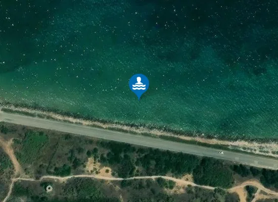 Satellite image of SBITRI - SCARICO I.A.M. 200 MT. NORD