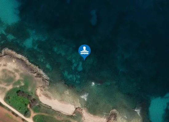 Satellite image of TORRE S SABINA - CALA IN FONDO AL PAESE