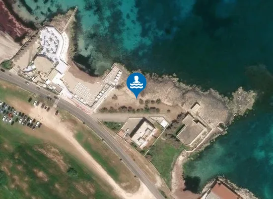 Satellite image of SAVELLETRI LIDO SIRENETTA