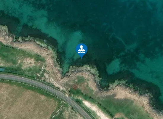 Satellite image of LA FORCATELLA ANTISTANTE L'EDIL MARMI