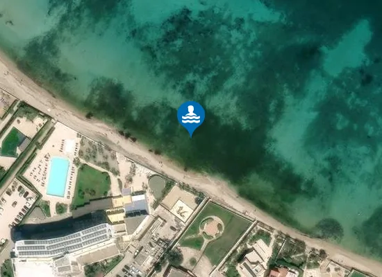 Satellite image of TORRE CANNE LIDO SABBIA D'ORO