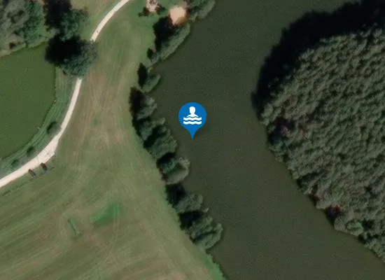 Satellite image of KRUMMWEIHER BECHHOFEN KOENIGSHOFEN ADHEIDE FLACHZONE