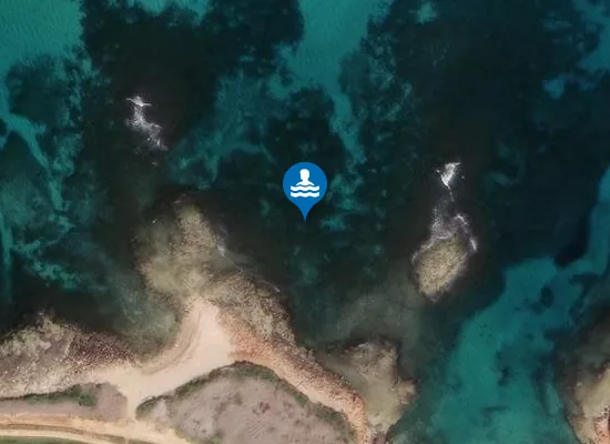 Satellite image of VILLANOVA DI FRONTE A 'PLAIA RESIDENCE'