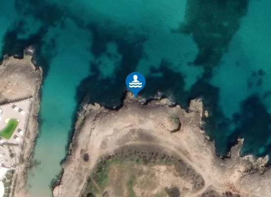 Satellite image of COSTA MERLATA DI FRONTE A VIA DEL MARE