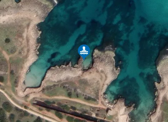 Satellite image of FOSSO PUNTORE DI FRONTE STRADA VICINALE