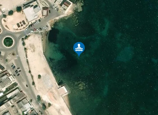 Satellite image of CASALABATE,SPIAGGIA