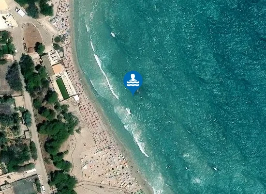 Satellite image of TORRE DELL'ORSO-STAB.L'ORSETTA