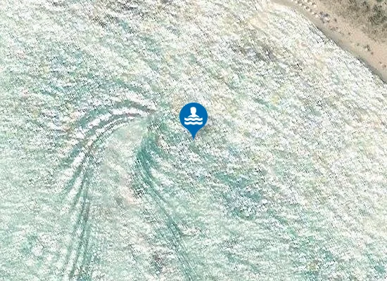 Satellite image of CAMPEGGIO RIVA DI UGENTO