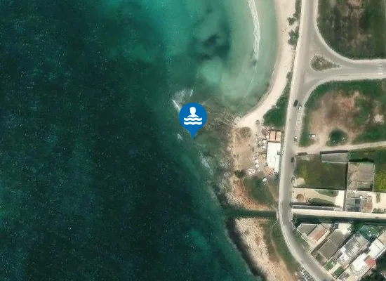 Satellite image of FOCE DEL BACINO BIANCO