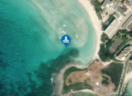 Satellite image of 100 MT A NORD DEL PUNTO 150