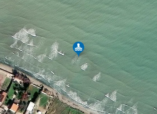 Satellite image of ZONA BELVEDERE-DI FRONTE RECINTO VILLINO