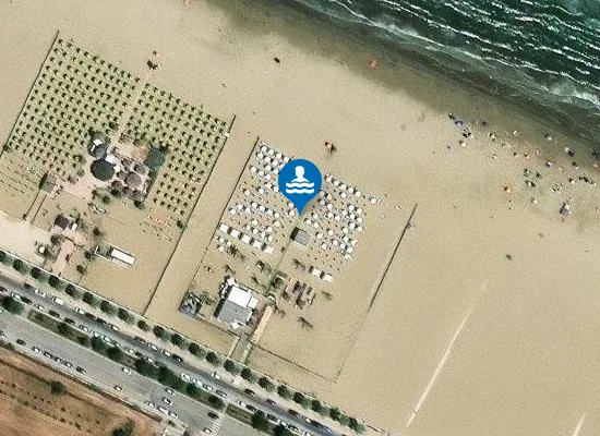 Satellite image of SFIORATORE EMERGENZA V. CAMPOSANTO