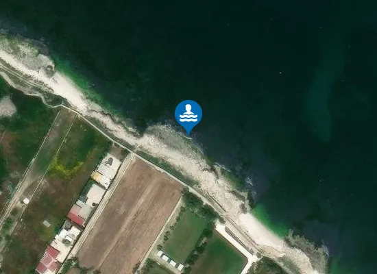 Satellite image of LOC. PANTANO 100 MT SUD