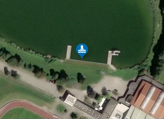 Satellite image of GARTNERSEE GUNDELFINGEN ADDON SUEDUFER