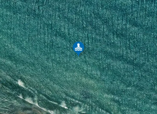 Satellite image of FOCE FIUME OFANTO 100 MT SN