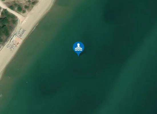 Satellite image of FOCE BRADANO 1800 MT. - MARGINE SUD