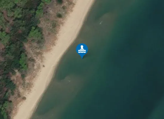 Satellite image of FOCE BRADANO - 15O MT. MARGINE NORD