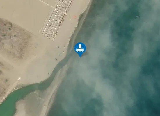 Satellite image of FOCE CAVONE - 150 MT. MARGINE NORD