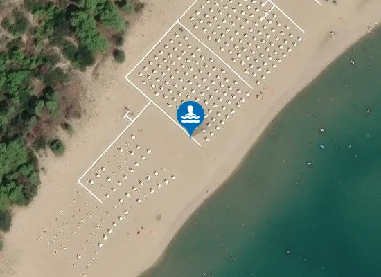 Satellite image of FOCE BASENTO - 450 MT. MARGINE SUD