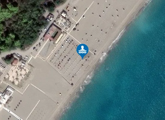 Satellite image of POLICORO LIDO - LATO NORD