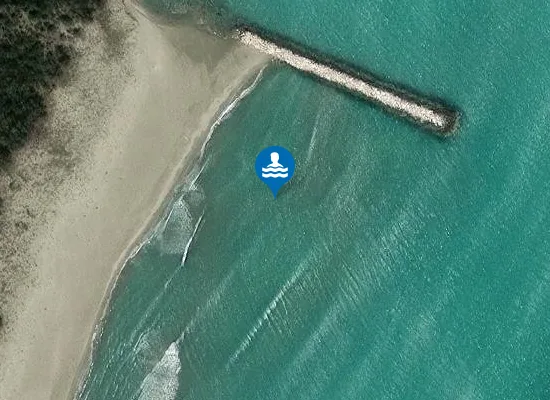 Satellite image of FOCE AGRI - 1500 MT. MARGINE SUD