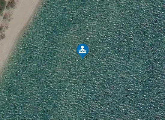 Satellite image of CANALE SCOLMATORE - 50 MT. MARGINE SUD