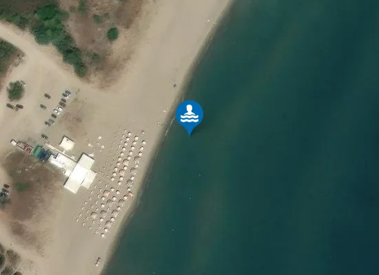 Satellite image of FOCE CAVONE - 150 MT. MARGINE SUD