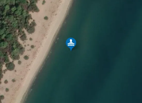 Satellite image of FOCE CAVONE - 2000 MT. MARGINE SUD