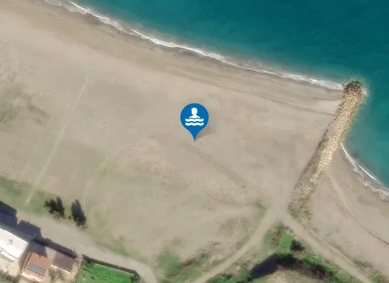 Satellite image of 200 MT NORD CANALE MORANERA