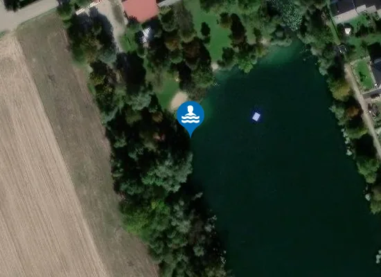 Satellite image of LANGENPREISINGER WEIHER LANGENPREISING WASSERWACHT STEG