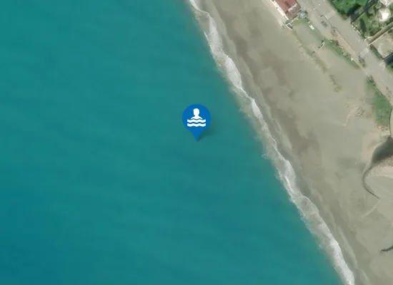 Satellite image of 100 MT DX TORRENTE TRIOLO