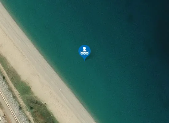 Satellite image of 200 MT SX CANALE MISSIONANTE