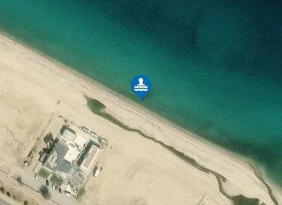 Satellite image of 100 MT SX TORRENTE CORIGLIANETO