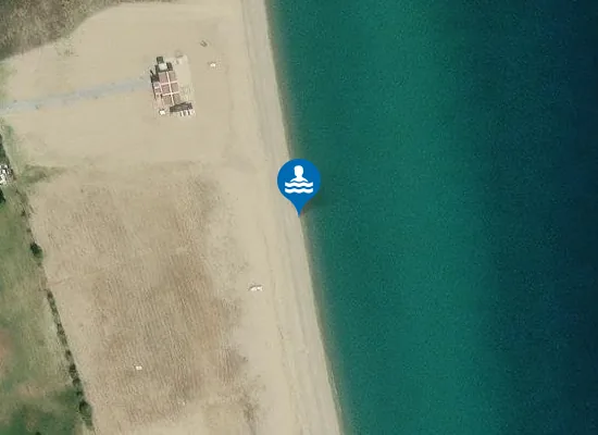 Satellite image of 100 MT DX CANALE SALICE