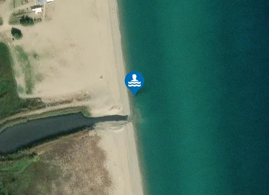 Satellite image of 100 MT SX CANALE SALICE