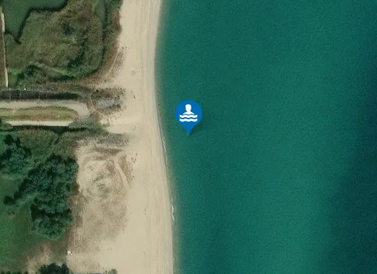 Satellite image of 100 MT DX CANALE S. MAURO