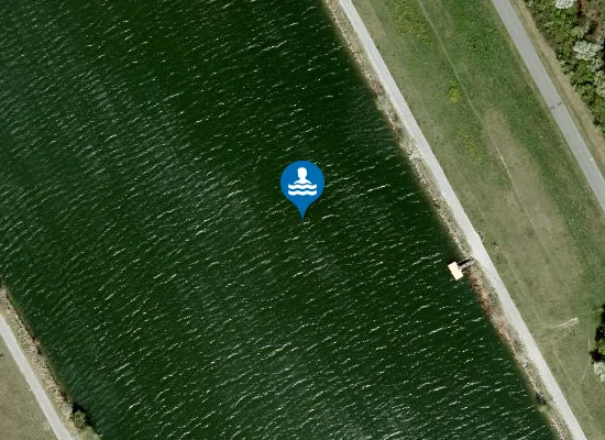 Satellite view of NEUE DONAU, HÖHE GRUNDWASSERWERK