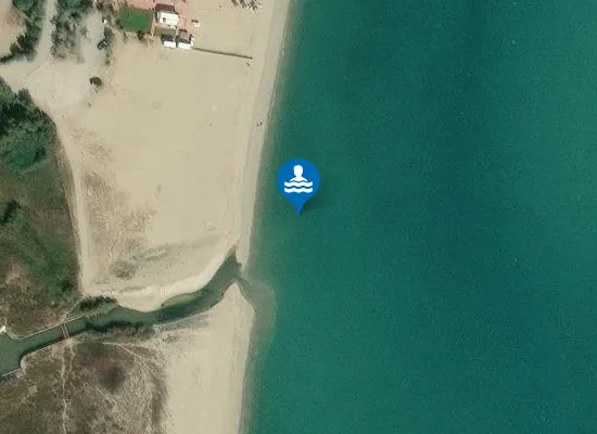 Satellite image of 100 MT SX CANALE SCAVOLINO