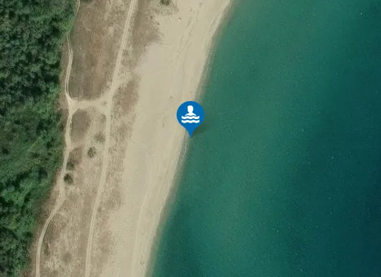 Satellite image of 400 MT DX FIUME CRATI