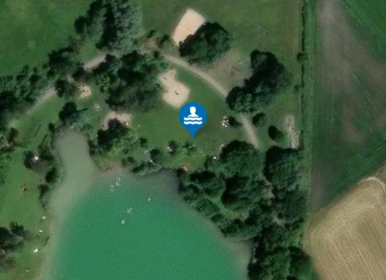 Satellite image of GERMERINGER SEE GERMERING WESTUFER