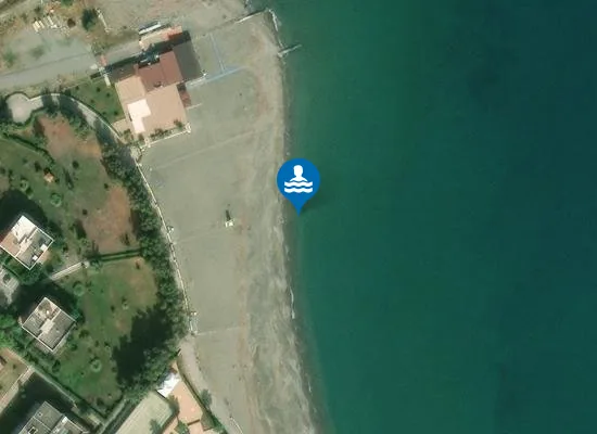 Satellite image of 100 MT DX TORRENTE ACQUANITI