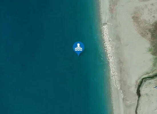 Satellite image of 200 MT S. CANALE PROSP. DEPURATORE