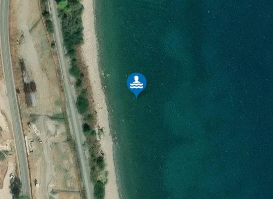 Satellite image of CAMPING LA IONICA